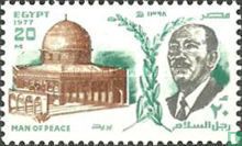 Besuch von Präsident Sadat in Jerusalem