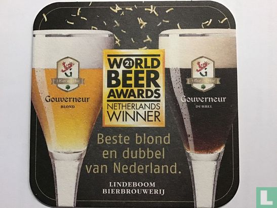 Gouverneur World Beer Award Netherlands Winner