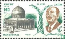 Bezoek van President Sadat aan Jerusalem