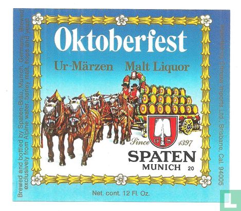 Ur-Märzen Oktoberfest Malt Liquor