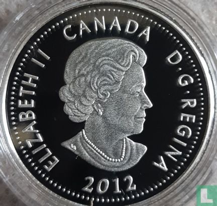 Canada 4 dollars 2012 (BE) "200 years War of 1812 - Tecumseh" - Image 1