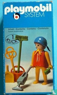 Playmobil Poets Vrouw / Cleaning Lady