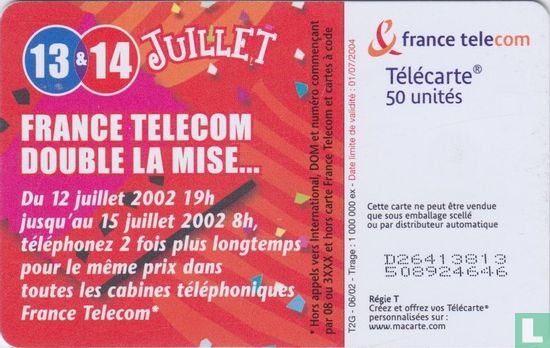 13 & 14 Juillet, France Telecom double la mise... - Afbeelding 2