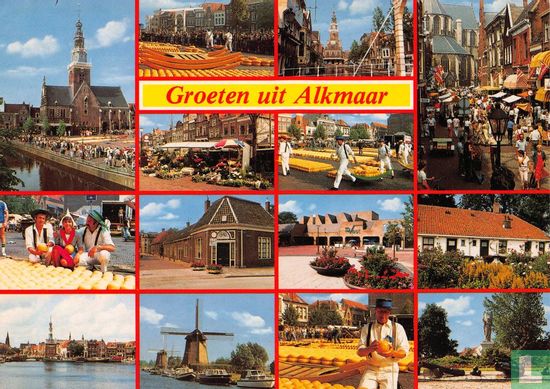 Groeten uit Alkmaar - Afbeelding 1