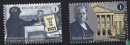 Les femmes dans la politique belge depuis 1921