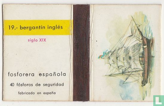Bergantín Inglés siglo XIX - Afbeelding 2