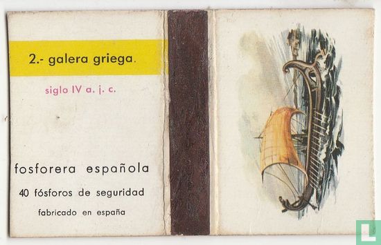 Galera Griega siglo IV a.J.C. - Afbeelding 2