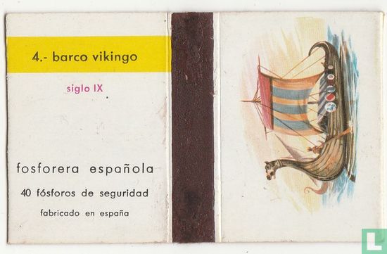 Barco Vikingo siglo IX - Afbeelding 2