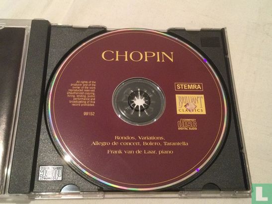 Chopin Rondo’s, Variations, Allegro de concert, Bolero, Tarantella - Image 3