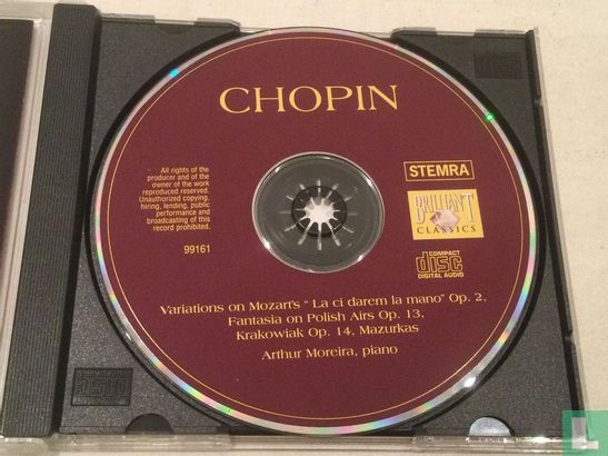 Chopin La ci darem la mano  opus 2 / fantasia opus 13 Krakowiak opus 14 Mazurkas - Image 3