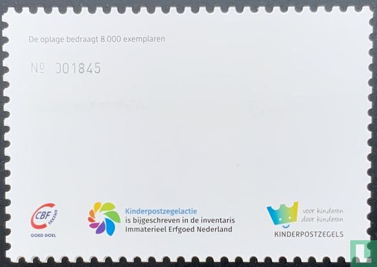 Children's stamps (A-card) - Image 3