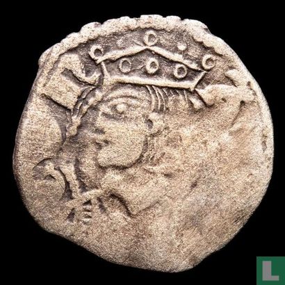 Aragon 1 obolo ND (1291-1327) - Image 1