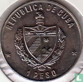 Cuba 1 peso 1990 "160th anniversary Death of Simon Bolivar" - Afbeelding 2