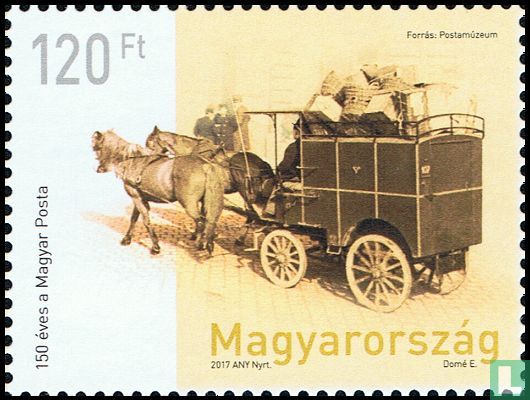 Hongaarse Post 150 jaar