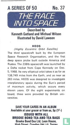 HEOS (Highly Eccentric Orbit Satellite) - Afbeelding 2