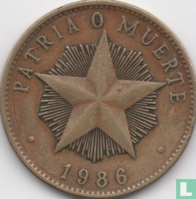 Cuba 1 peso 1986 - Afbeelding 1