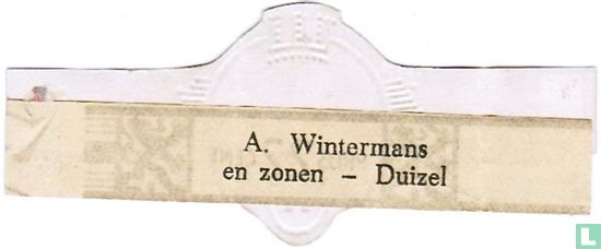 Prijs 22 cent - (Achterop: A. Wintermans en zonen - Duizel    - Afbeelding 2