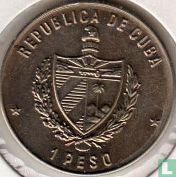Cuba 1 peso 1989 "30th anniversary Death of Camillo Cienfuegos" - Image 2