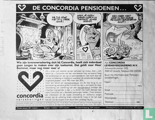 De Concordia pensioenen … [Utrecht VK1] - Image 1