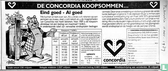 De Concordia koopsommen ... eind goed - al goed [Utrecht Tub] - Afbeelding 1