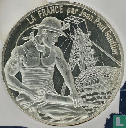 France 10 euro 2017 (folder) "France by Jean Paul Gaultier - La Lorraine" - Image 3