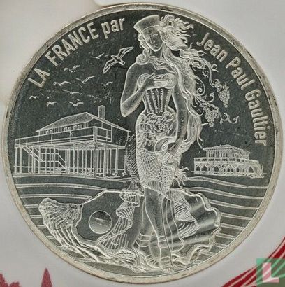 France 10 euro 2017 (folder) "France by Jean Paul Gaultier - Aquitaine" - Image 3