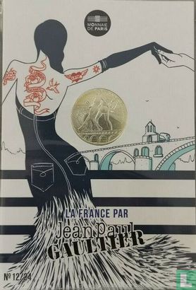 France 10 euro 2017 (folder) "France by Jean Paul Gaultier - Languedoc" - Image 1