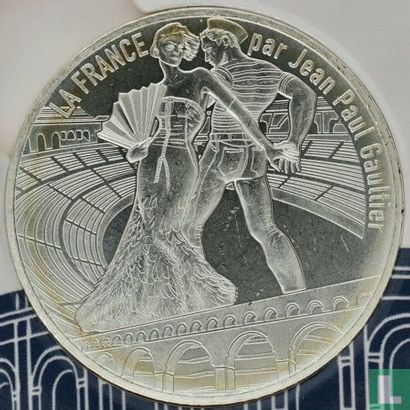 France 10 euro 2017 (folder) "France by Jean Paul Gaultier - Languedoc" - Image 3