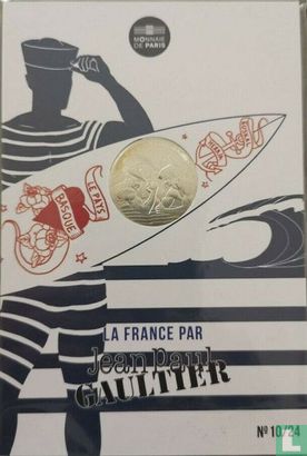 France 10 euro 2017 (folder) "France by Jean Paul Gaultier - Basque Country" - Image 1