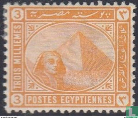 Sphinx und Cheopspyramide