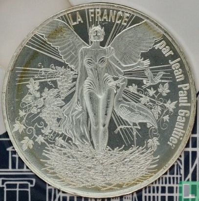 France 10 euro 2017 (folder) "France by Jean Paul Gaultier - Champagne" - Image 3
