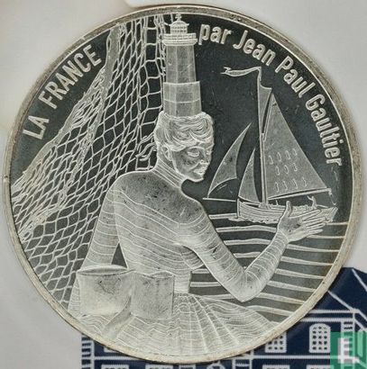 France 10 euro 2017 (folder) "France by Jean Paul Gaultier - Brittany" - Image 3