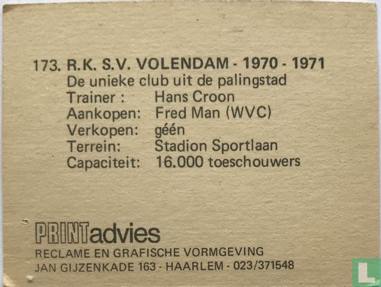 R.K. S.V. Volendam -1971 - Afbeelding 2