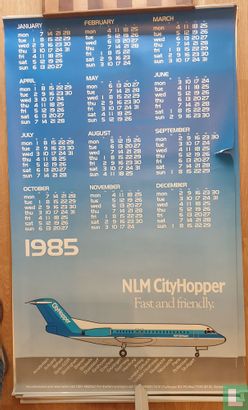 Diverse posters kalender NLM Cityhopper - Bild 3
