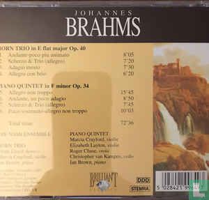 Brahms Horn Trio & Piano Quintet - Image 2