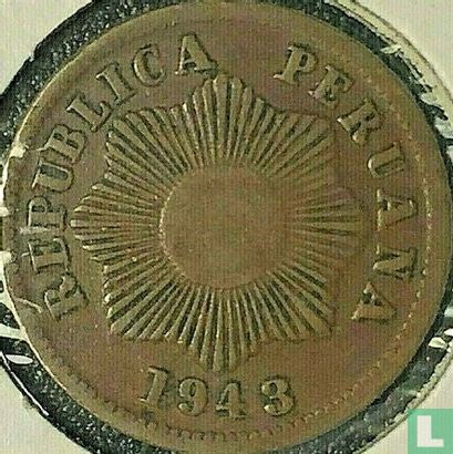 Peru 1 Centavo 1943 - Bild 1