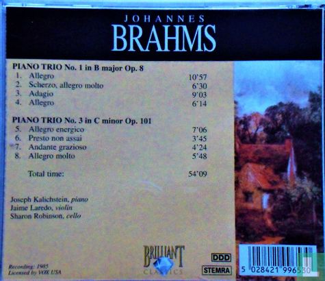Brahms Piano Trios 1 - 3 - Image 2