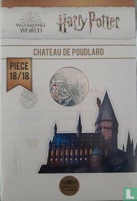 France 10 euro 2021 (folder) "Harry Potter - Hogwarts castle" - Image 1