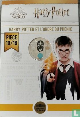 France 10 euro 2021 (folder) "Harry Potter and the Order of the Phoenix - Death eaters" - Image 1