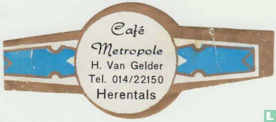 Café Metropole H. Van Gelder Tel. 014/22150 Herentals - Image 1
