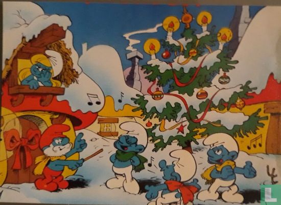 Smurfen - Vrolijk kerstfeest en een gelukig nieuwjaar - Image 1
