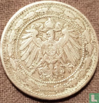Duitse Rijk 20 pfennig 1892 (D) - Afbeelding 2
