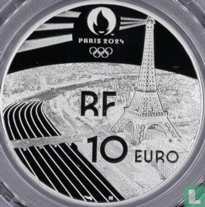 France 10 euro 2021 (PROOF) "2024 Summer Olympics in Paris - Swimming" - Image 2