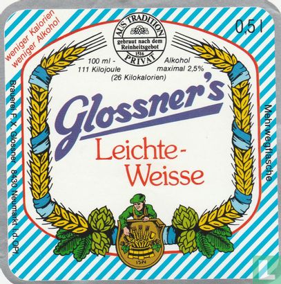 Glossner's Leichte Weisse