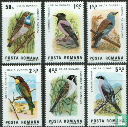 Oiseaux du delta du Danube