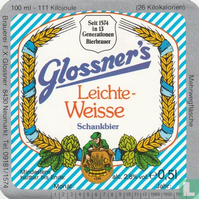 Glossner's Leichte Weisse