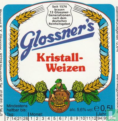 Glossner's Kristall-Weizen
