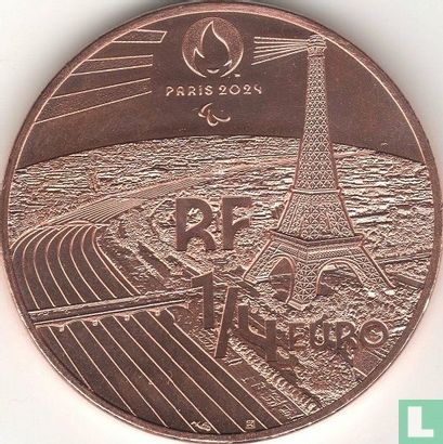 Frankrijk ¼ euro 2021 "2024 Paralympics in Paris" - Afbeelding 2