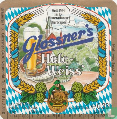 Glossner's Hefe-Weiss