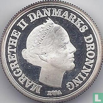 Danemark 10 kroner 1986 (BE) "18th birthday Crown Prince Frederik" - Image 2